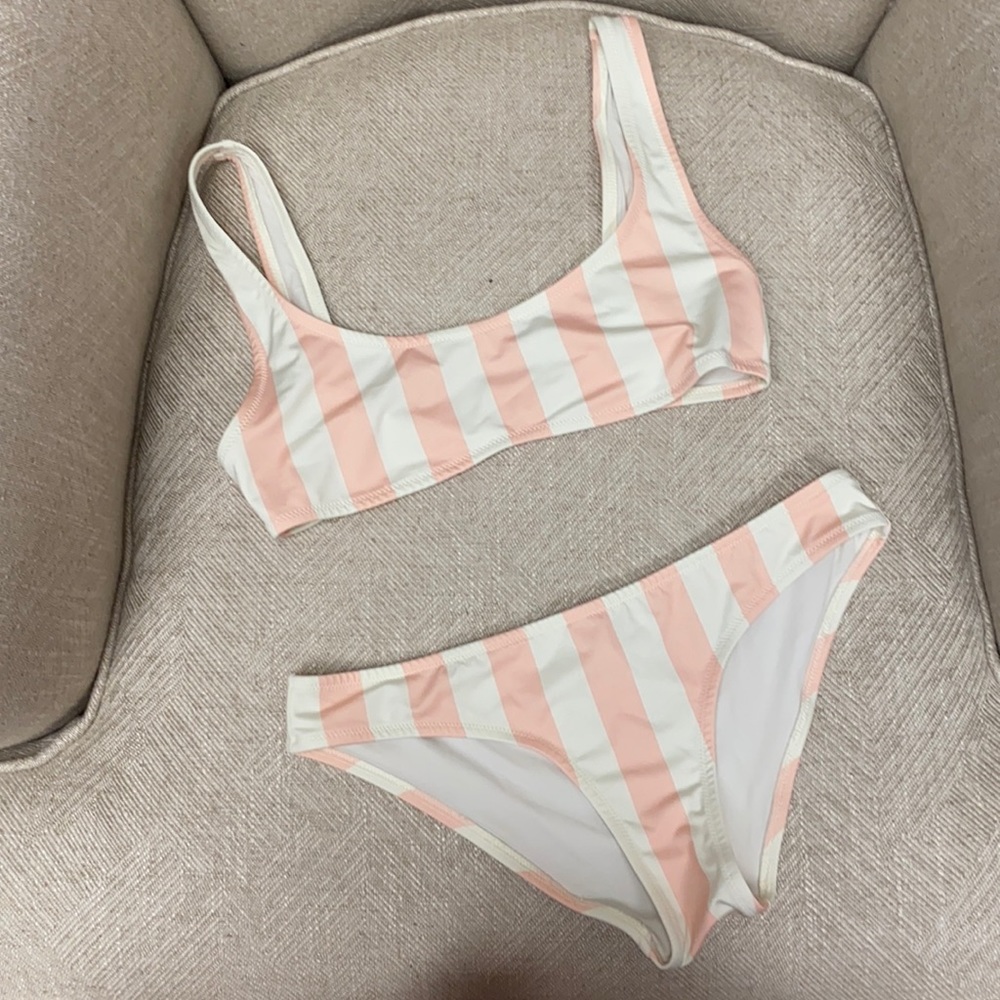 Solid and Striped bikini small